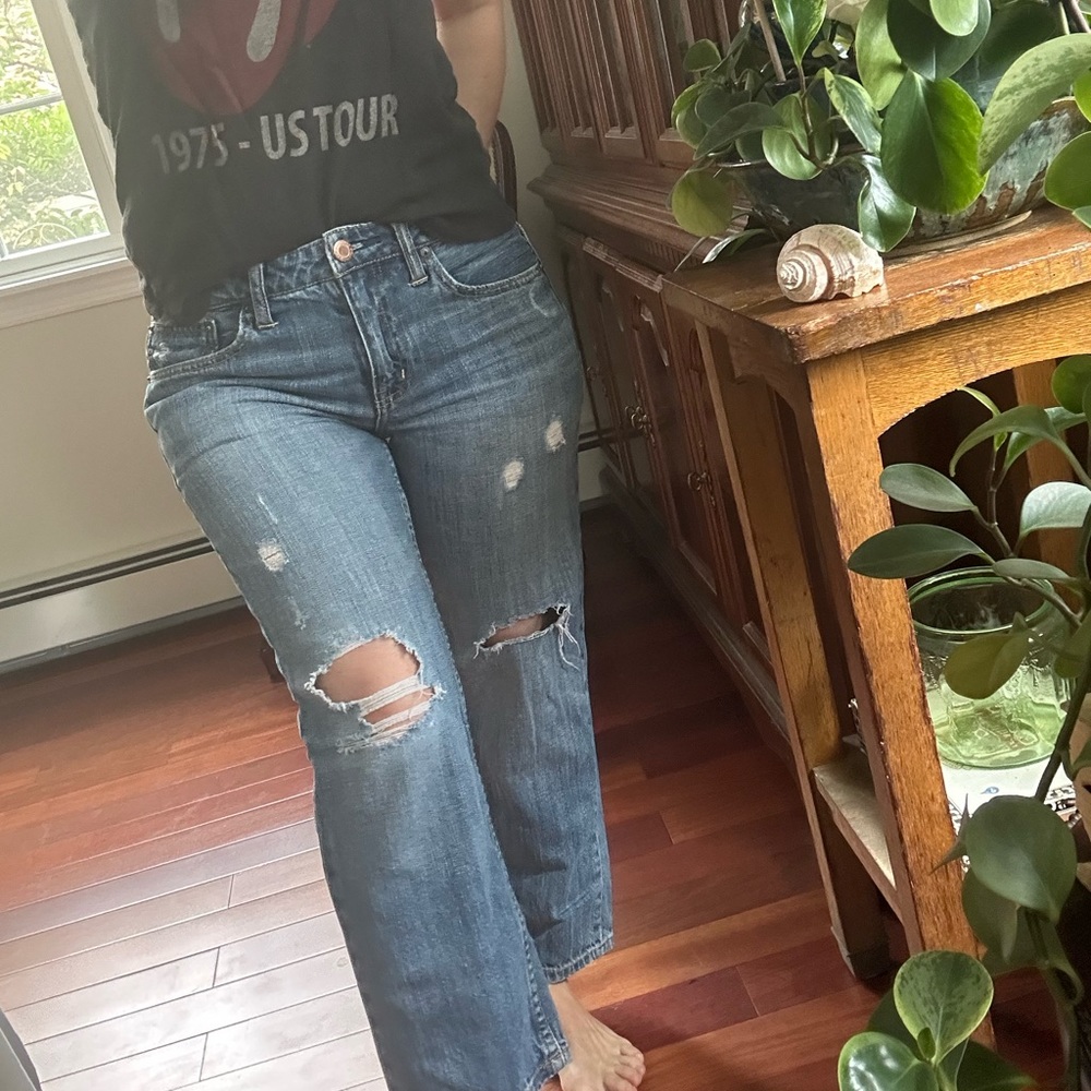 Vintage 100% cotton American Eagle Worn Well Boyfriend Jeans